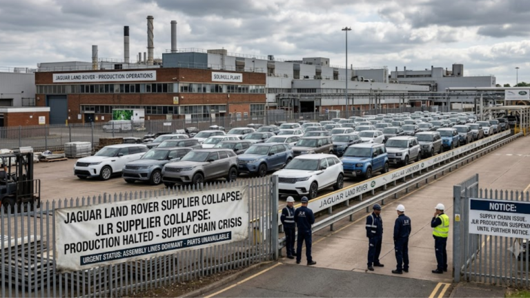 jaguar land rover supplier collapse